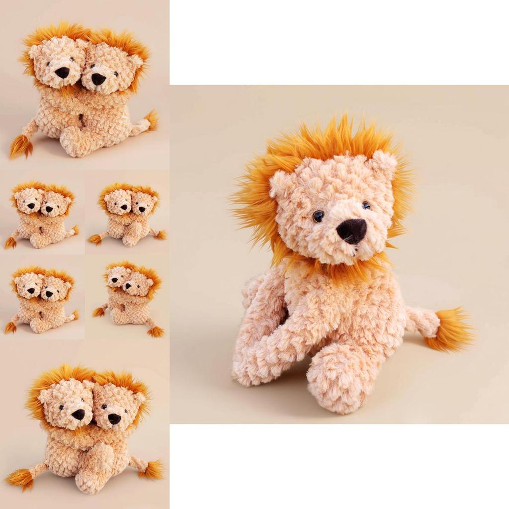 Plush Lion Toy Soft Cuddle Animal Snuggle Pillow For Kids And Adults