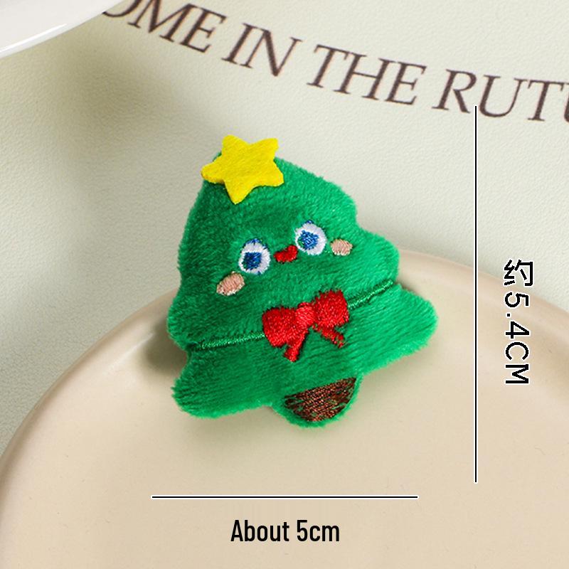 Christmas DIY Plush Ornaments: Santa Claus, Reindeer, Bells, Brooch & Sock Decorations