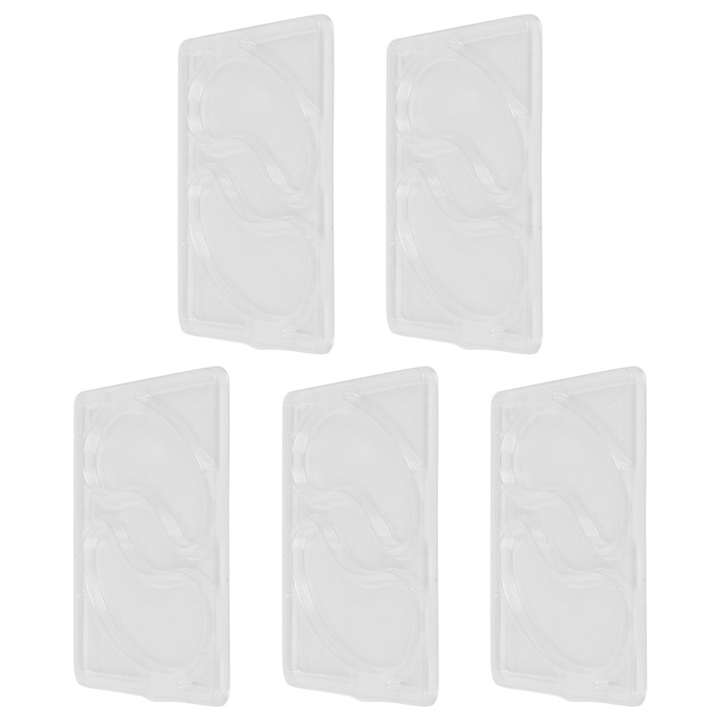 5Pcs Reusable Eye Mask Mold Multifunctional Mask Patch Mold Portable Eye Patch Tray