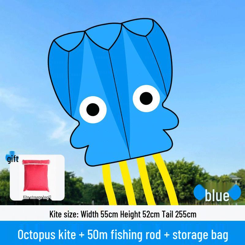 Children's Pocket Storage Bag Soft Body Cartoon Kite - Outdoor Toy