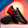 Professional Unisex Soccer Boots PU Woven Upper Rubber TF Studs Non-Slip Wear-Resistant High Grip Sports Shoes