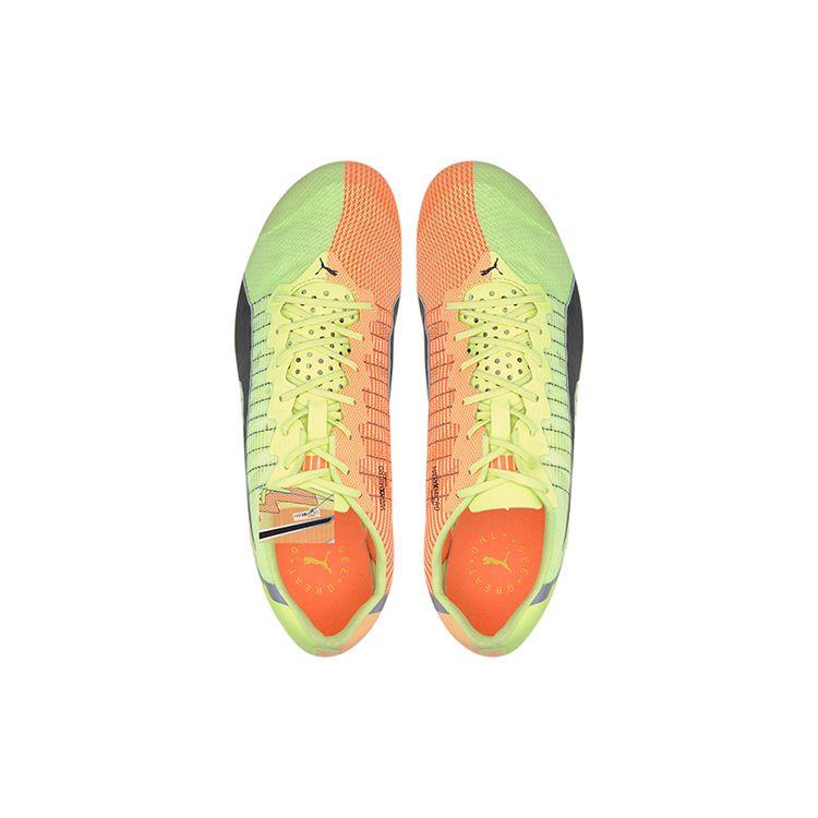 Puma EvoSpeed Olympic Fabric Shock Absorption Non-Slip Breathable Lightweight Low-Top Marathon Running Shoes Unisex sneaker Yellow Orange 192860-01