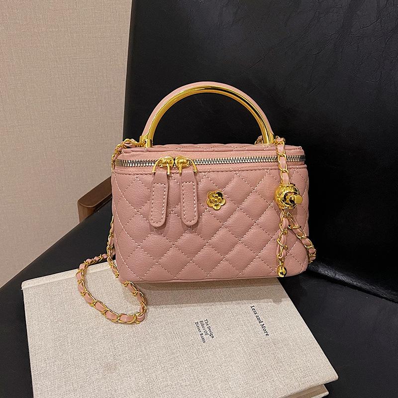 

Женская повседневная сумка-ведро на плечо 2025 - Модный весенний дизайн кроссбоди розовый