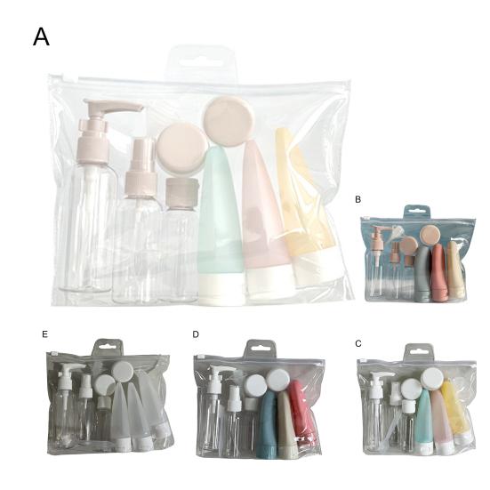 Travel Makeup Tool Reusable Storage Bottle Kit Practical Lotion Toner Spray Shampoo Moisture