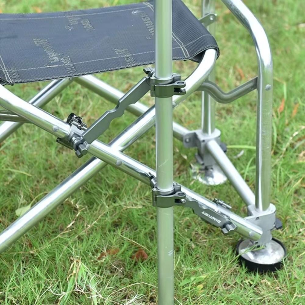 1/2pcs Fixed Clip Umbrella Stand Accessories Universal Connector Fishing Chair Stand  Outdoor Shade