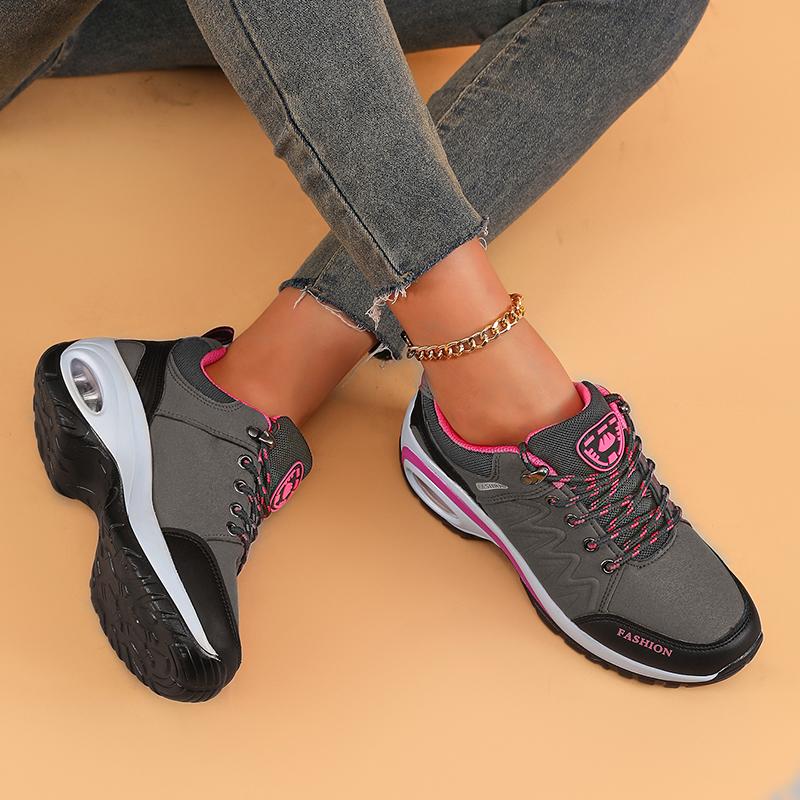 Women Casual Sneakers Platform Shoes Breathable Running Shoes Chunky Sports Hiking Walking Shoes for Woman Outdoor Short Boots