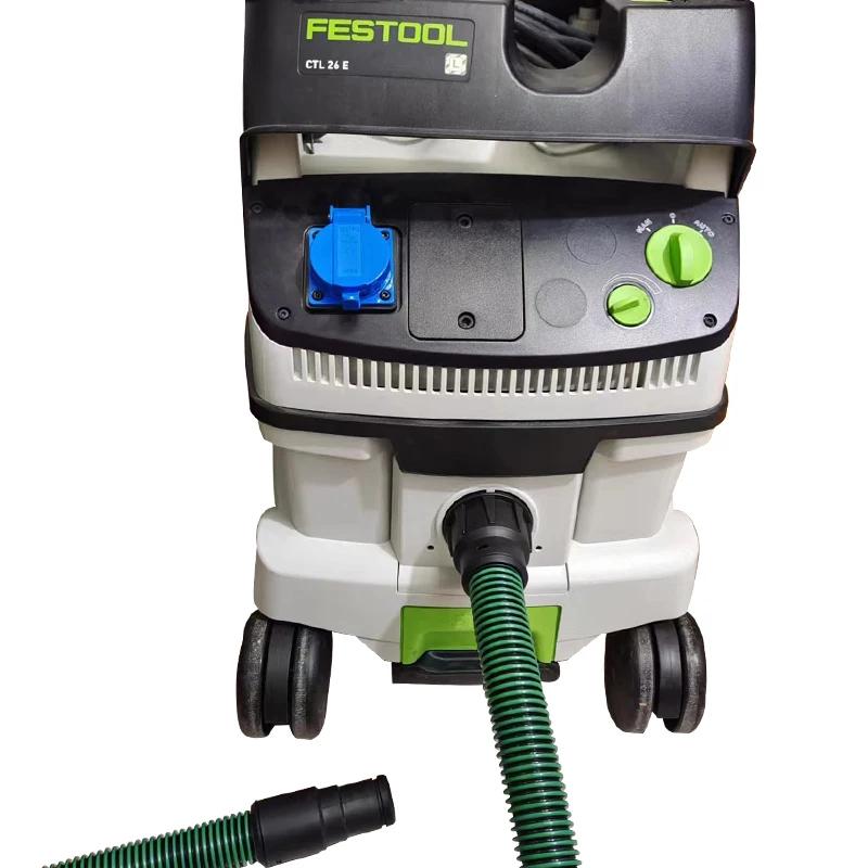 6-Piece/Set Fittings Kit for Festool Mirka Dust Bucket Sandpaper Machine - Dust Hose Link Connector Pipe Set