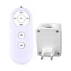 Simple Installation E27 Socket Base Timer Remote Control 5 Time Setting for Energy Efficient Home Lighting EU Plug