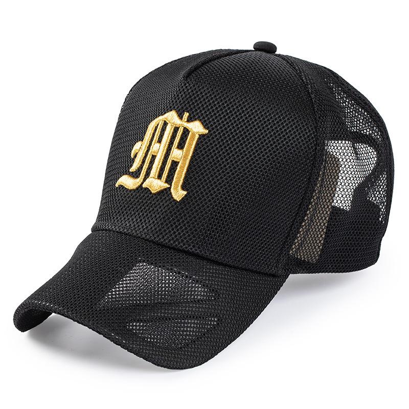 

Летняя сетчатая солнцезащитная кепка для папы, мужская повседневная спортивная шапка, мужские бейсболки большого размера 55-59 см, 60-65 см Head 60-65cm