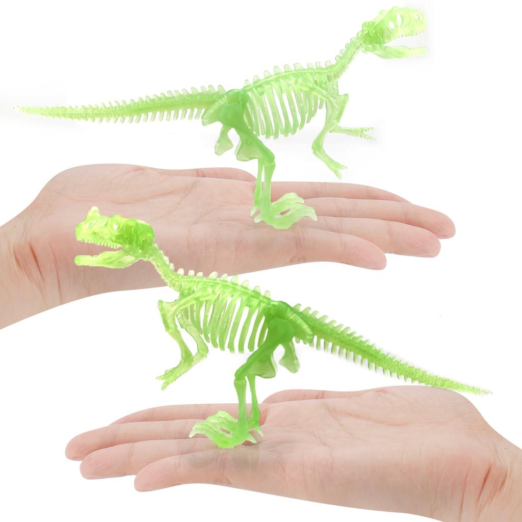 Archaeology Dinosaur Fossil Skeleton Assembly Kit, Glow in Dark T-Rex Fluorescent Model