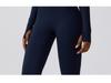 Women's Two-Piece Yoga Set: Sexy Crop Top with Built-in Bra & Thumbholes for Outdoor Sports