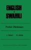Kniha English-Swahili Pocket Dictionary