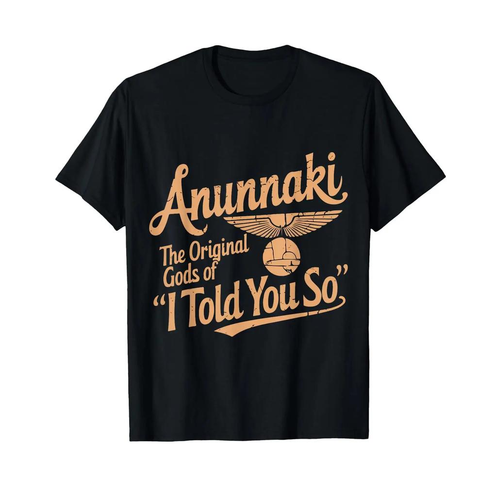 Sumerian Signs Anunnaki Deity T Shirt black vintage Washed homme Soft streetwear fashion Versatile graphic Breathable Unisex