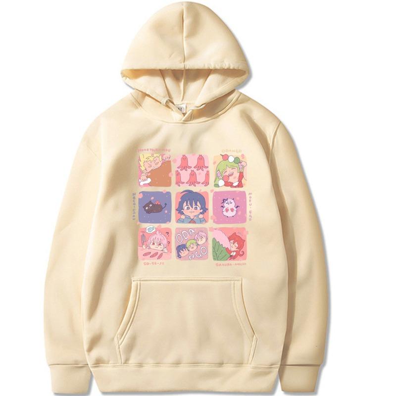 Mairimashita Iruma Kun Japanische Animation Hoodies Herren Langarm Sweatshirts Damen Streetwear Pullover Sudaderas