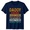 Daddy Knows Everything And If Unisexs TShirt Humorous Dad Fathers Day Gift For Him