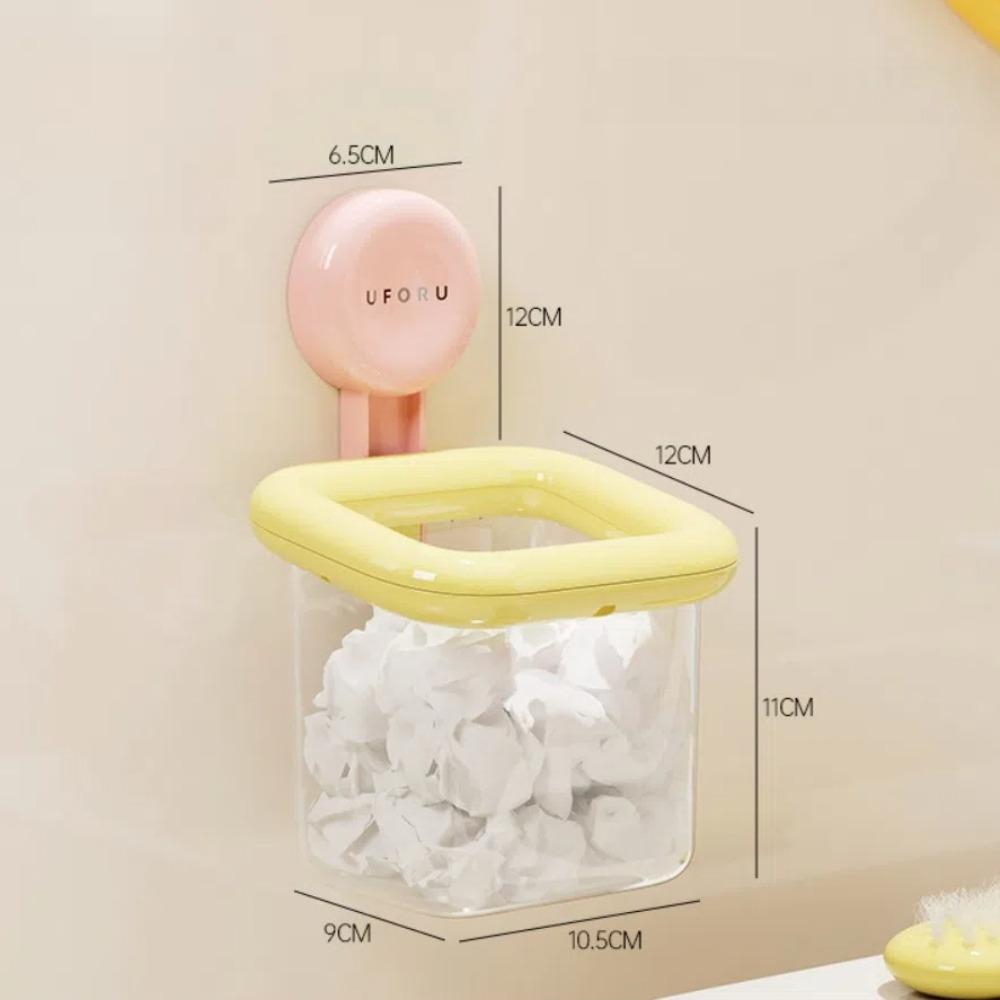 

Дофамин Цвет Присоска Коробка для хранения АБС Косметический держатель Кейс Товары для дома жёлтый