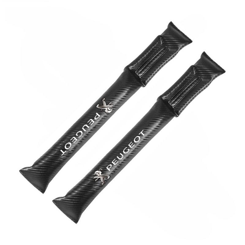 Car Sticker/ Car Seat Gap Filler Strip Soft Pads Leather Car Styling Spacer For Peugeot 408 4008 308 3008 5008 508 2008 208 301 cx86