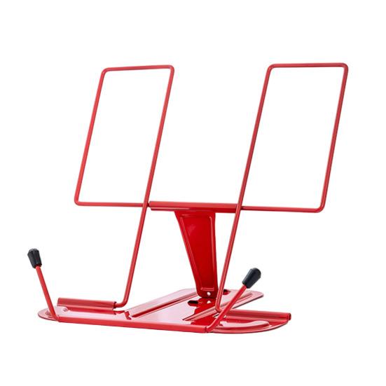 

Металлическая подставка для книг для чтения, регулируемая подставка, держатель для книг с зажимами для страниц, настольный держатель для документов, подставка для набора текста, рецептов, учебников, планшетов, нот красный