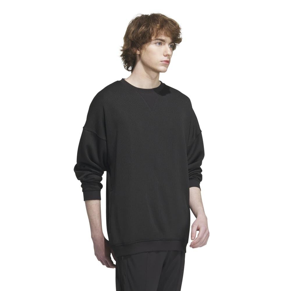 

Essential Regular Fit Quarter Black [adidas] Мужские J/2XL