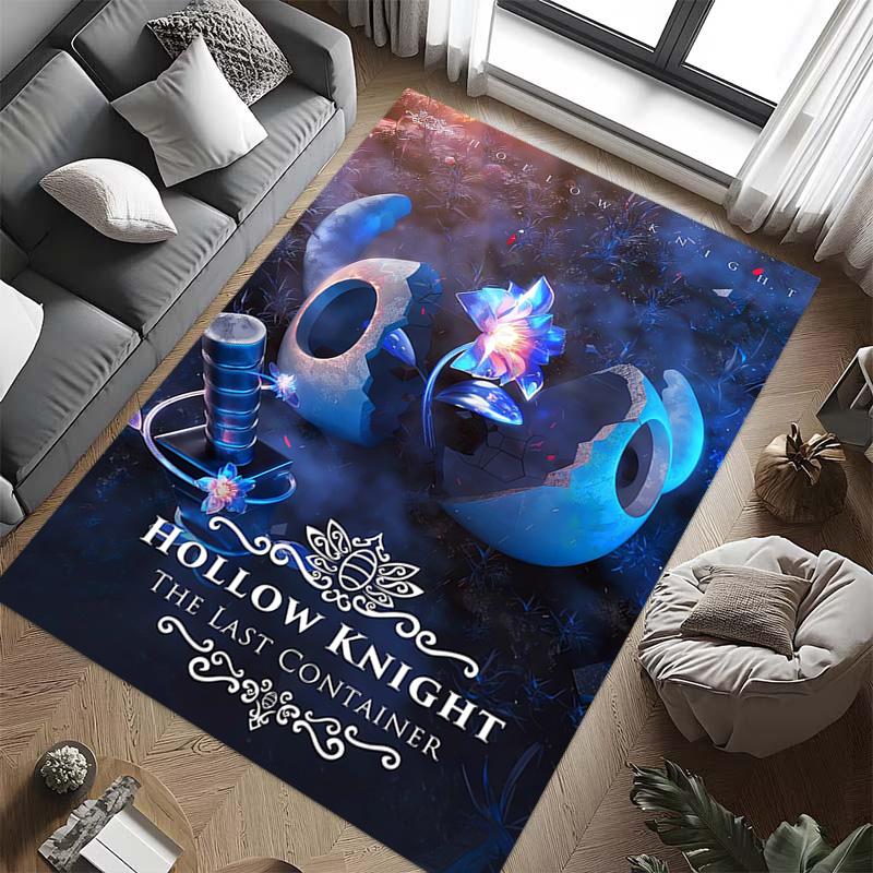 Hollow Knight: Last Contender Carpet Printing Home Decor Protective Pad Office Chair Cushion Bathroom Mat