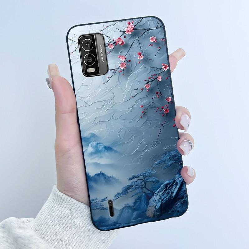 Cute Case For Nokia C210 / Nokia C300 4G Fundas Printing Shell Protective Cover Soft Silicone Cartoon Phone Casing Coque Capa