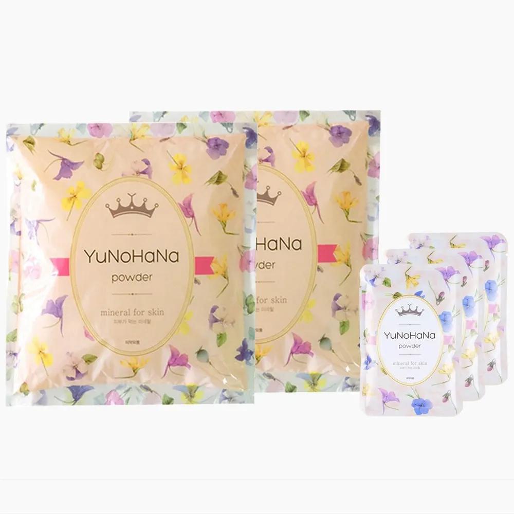 YUNOHANA Beppu Onsen Mineral Bath Salts [Refill] 1600g + YUNOHANA 60g (3 packs)