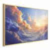 Poster - Sunset Over a Cloudy Sea: Wonderful Symphony of Colors