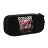 Berserk Japan Anime Federmäppchen für Mädchen Jungen Große Aufbewahrung Manga Stiftebeutel Box Schreibwaren