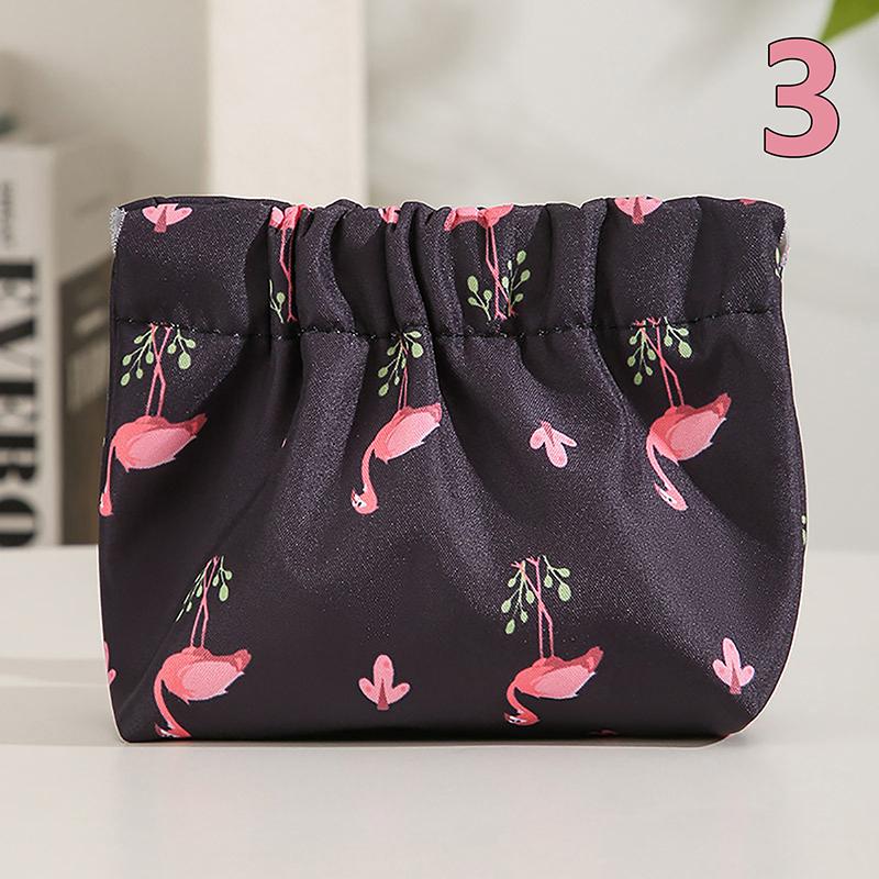 Pu Simple Mini Lipstick Makeup Storage Bag Woman Key Jewelry Digital Organizer Portable Pouch Ladies Small Cosmetic Bags