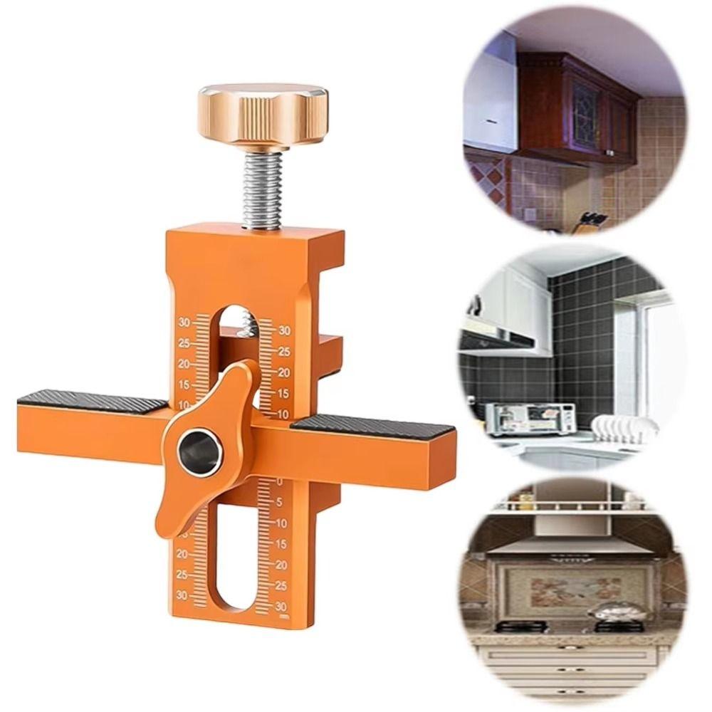 Quick Positioning Cabinet Door Panel Installation Jig  Closet Door Mounting