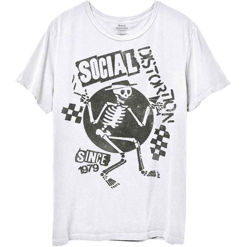 Social Distortion Speakeasy Checkerboard Unisexs Tshirt Unisexs