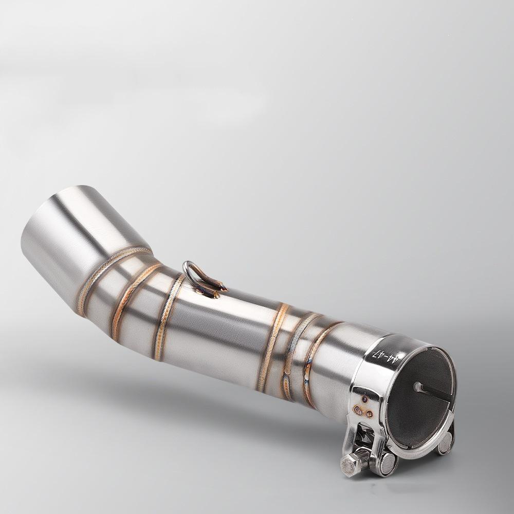 CLX700 Stainless Steel 51mm Motorcycle Mid-pipe Exhaust for Chu Liuxiang