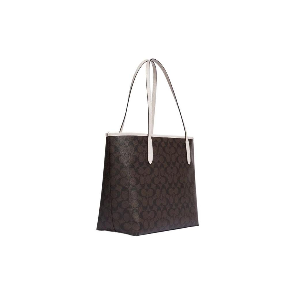 Coach City 33 Classic Monogram Leather Tote Bag Women Tote Bags CB869-IMUOC