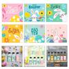 6pcs Easters Sticker Set for Kids and Toddlers Waterproof Cup Wraps Accessories Colorful Handmade Water Bottle Labels