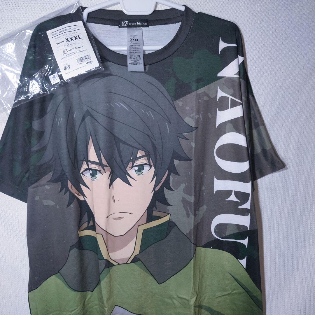 

[Б/У] Футболка XL Наофуми Иватани Восхождение Героя Щита Almabianca Короткий рукав Полный