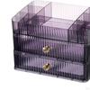 Kosmetikbox Tragbarer Hautpflegehalter Kosmetik-Display-Case Aufbewahrung für Schminktisch