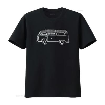 Outdoor Research Retro Van T Shirt for Casual Streetwear Summer Fashion Vintage Washed Breathable Fashion Comfortable Soft