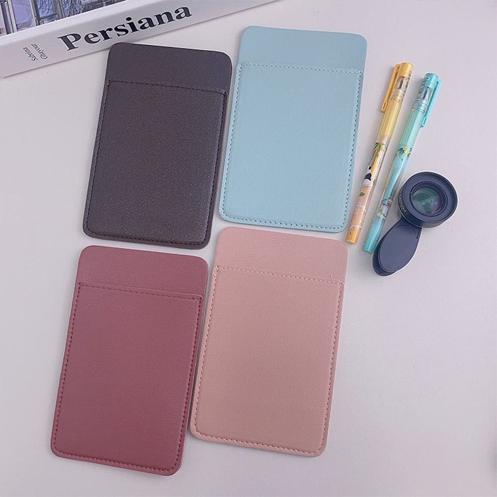 Double-Layer Leather Large Capacity Leak-Proof Pen Pouch Pocket Protector Pencil Case Pen Holder
