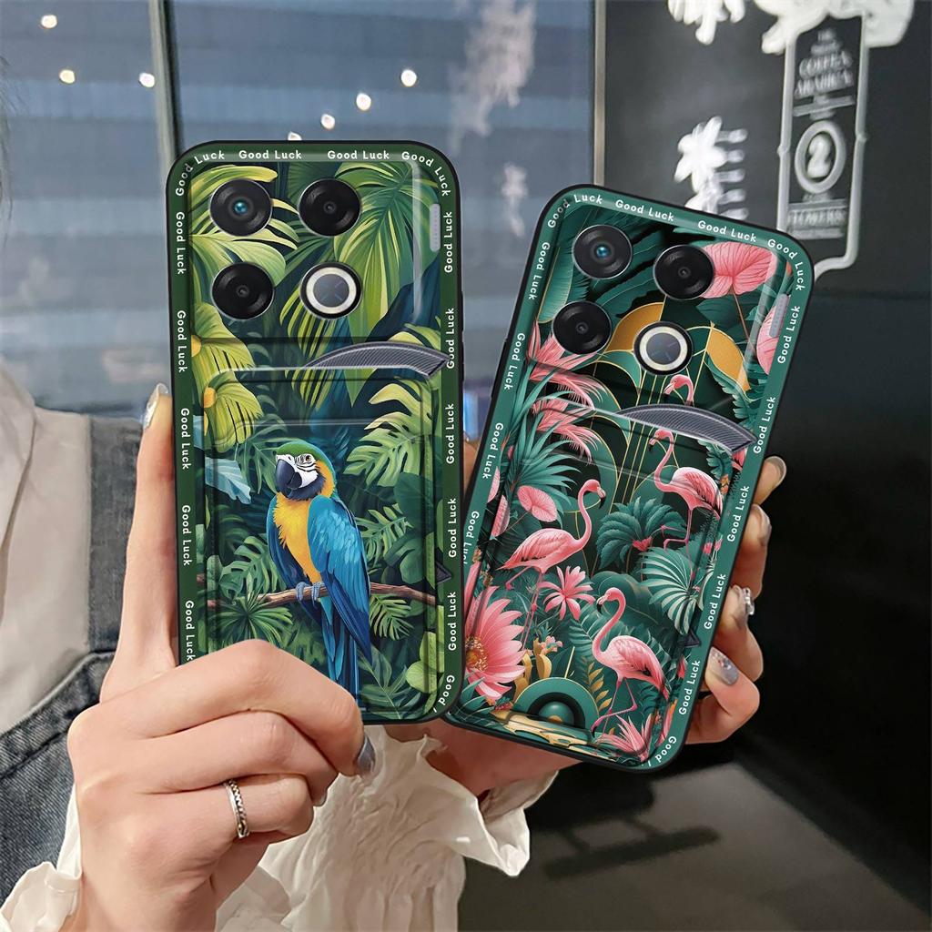 Graffiti Waterproof Phone Case For Infinix GT 20 Pro/X6871 Cartoon Cute Anti-dust Card Bag Fashion Design Anti-knock TPU