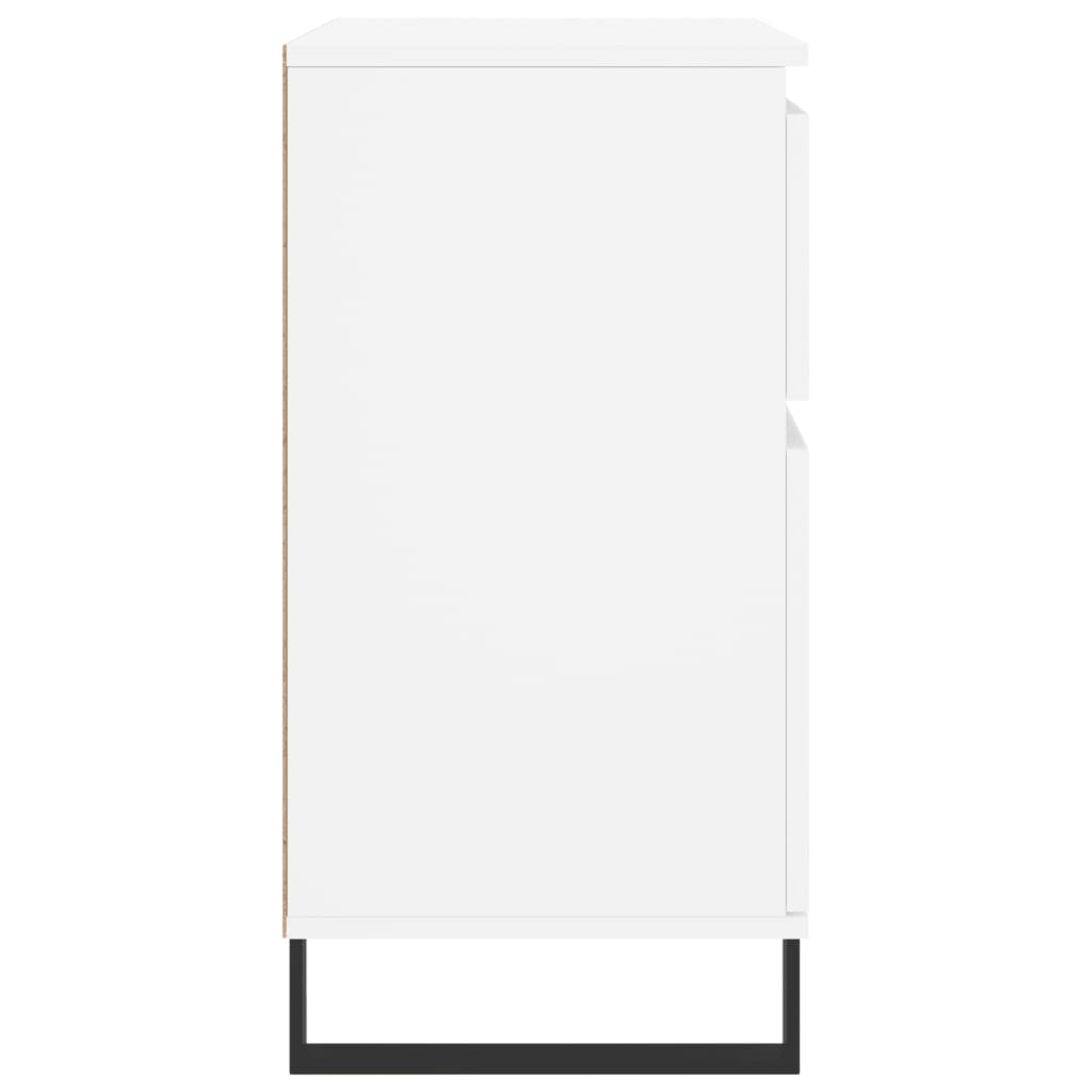 White Sideboard 60 x 35 x 70 cm Particleboard