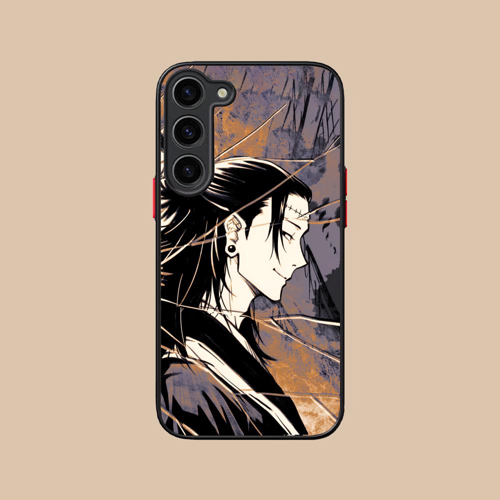 Jujutsu Kaisen Geto Suguru Silicone Mobile Phone Case for Samsung Galaxy S26 S25 S24 S23 S22 S21 Plus FE Ultra Colorful Cover