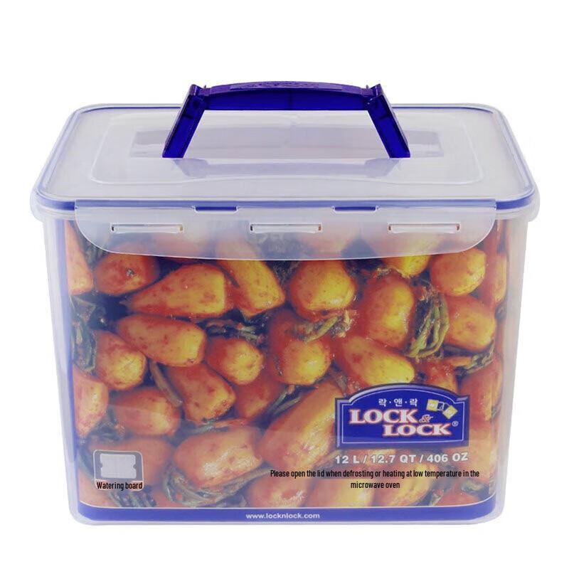 LocknLock HPL889 12L Food-Grade Refrigerator Storage Box