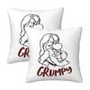 Grumpy Dwarf (5) 2 Pcs Square Pillowcase Pillow Cover Cushion Decor Comfort Throw Pillow For Home Sofa