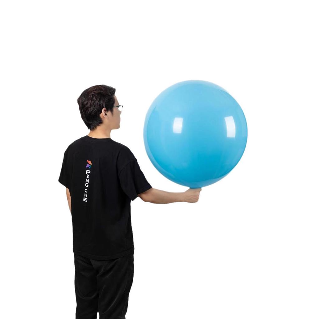 24-Inch Pinwheel Balloon: Thickened Latex, Large Size for Children's Birthdays, Weddings, and Celebrations.