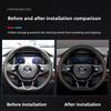 Coprivolante in Pelle AAABP1 per Skoda Karoq Enyaq Superb Enyaq Kodiaq Scala Fabia Octavia 2024 2025 2026 Accessori
