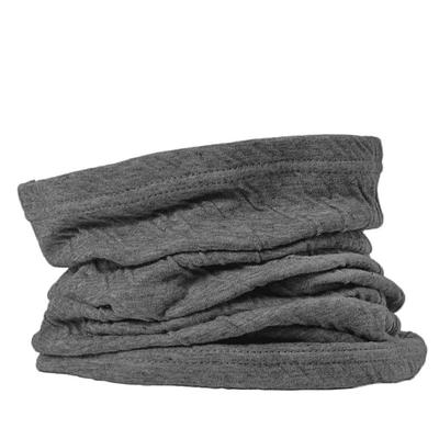 CHARM Neck Warmer and Cold UV Made In Organic Cotton 3-Way (Men's Women's), Lightweight, Weather, Fall/Winter (One Size/Dark Gray), Turban, Hairband,