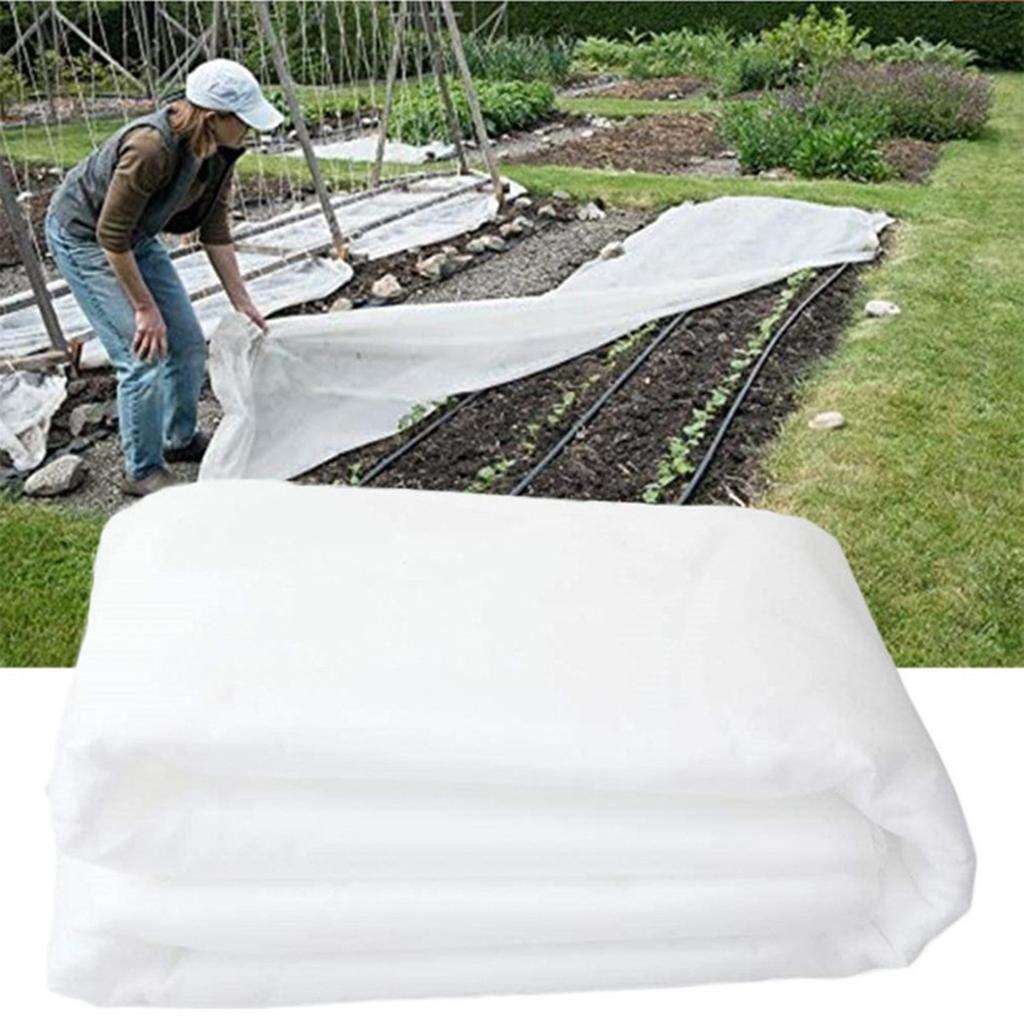 Non-woven Plant Cover Outdoor Horticultural Plant Cover Reusable Shrubs Transparent Accessories Freeze Frost Garden New