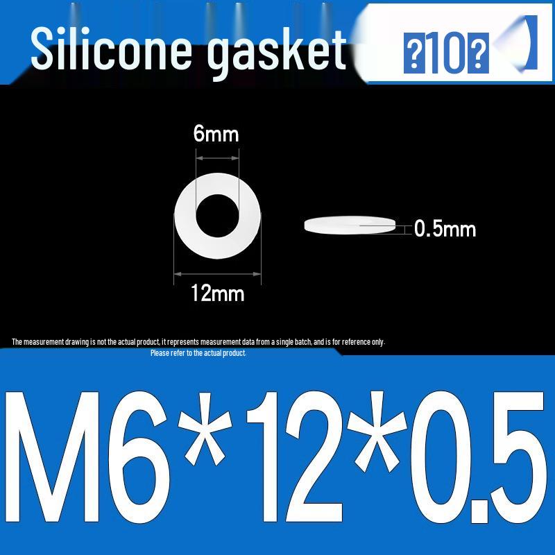 Silicone High-Temp Waterproof Gasket & Shock Absorbing Seal Pad