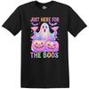 Halloween T-Shirt Nur wegen des Boos hier - Wähle deine Farbe und Größe