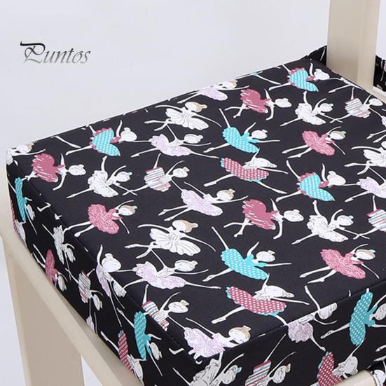 Erhöhtes Stuhlkissen, praktisch, bequem, leicht zu reinigen, abnehmbares, weiches Schwammmaterial, erhöhtes Kissen für Kinder